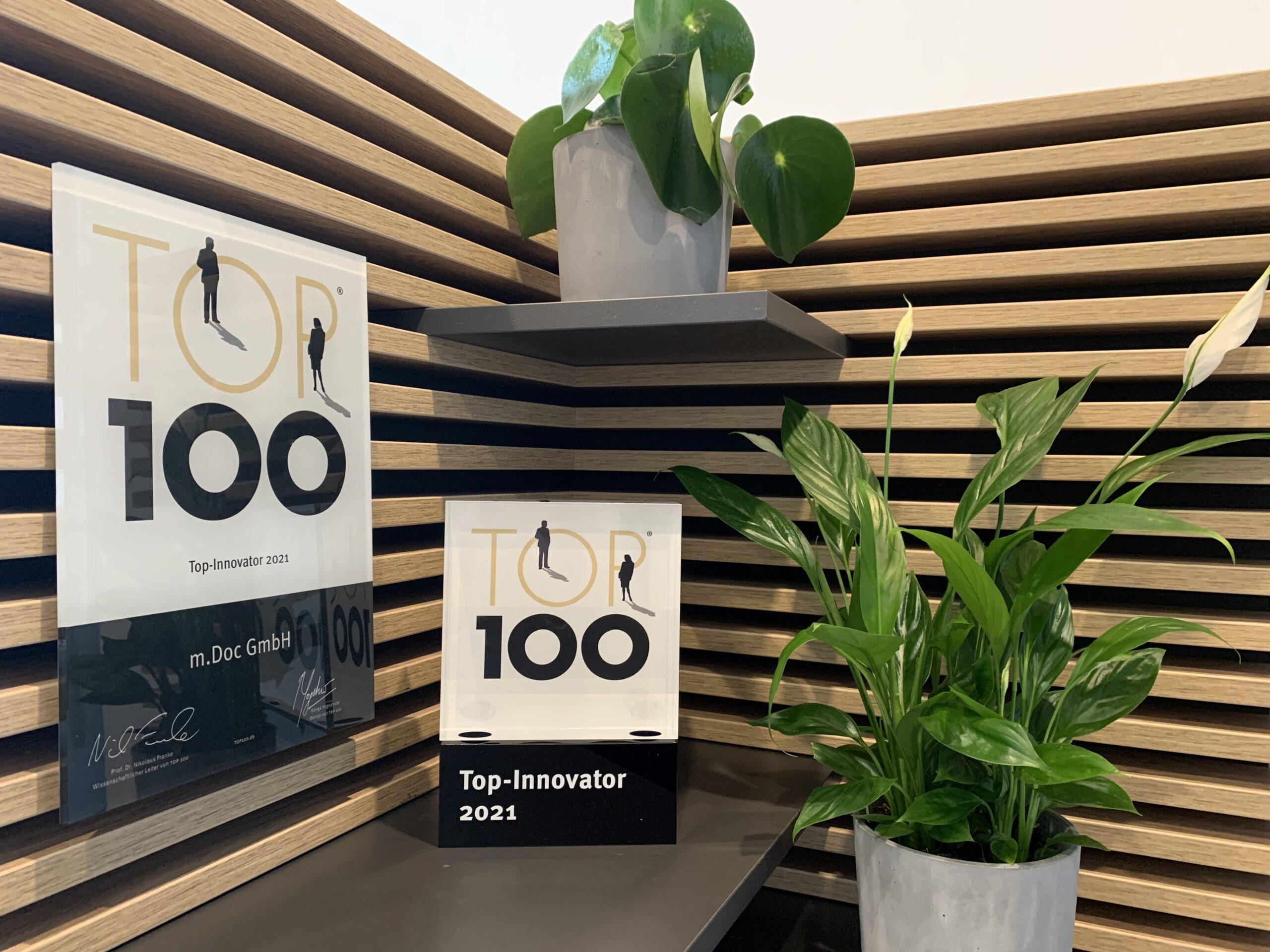 Read more about the article m.Doc erhält TOP-100-Siegel