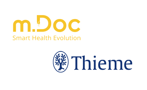 Read more about the article Thieme beteiligt sich an der digitalen Gesundheitsplattform m.Doc