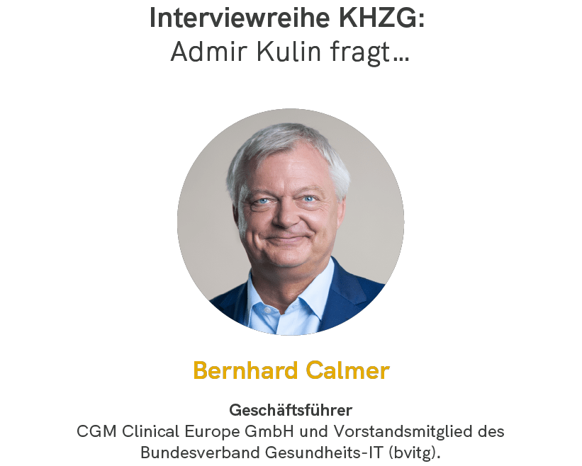 Interviewreihe Admir Kulin fragt: Bernhard Calmer
