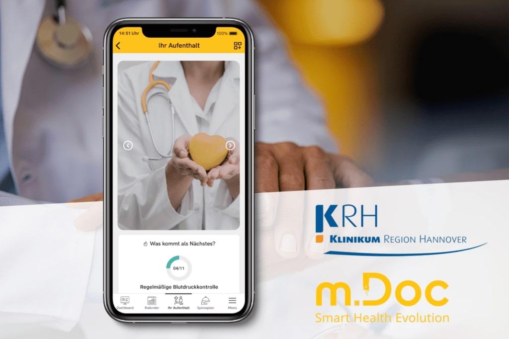 Read more about the article m.Doc wins tender of KRH Klinikum Region Hannover