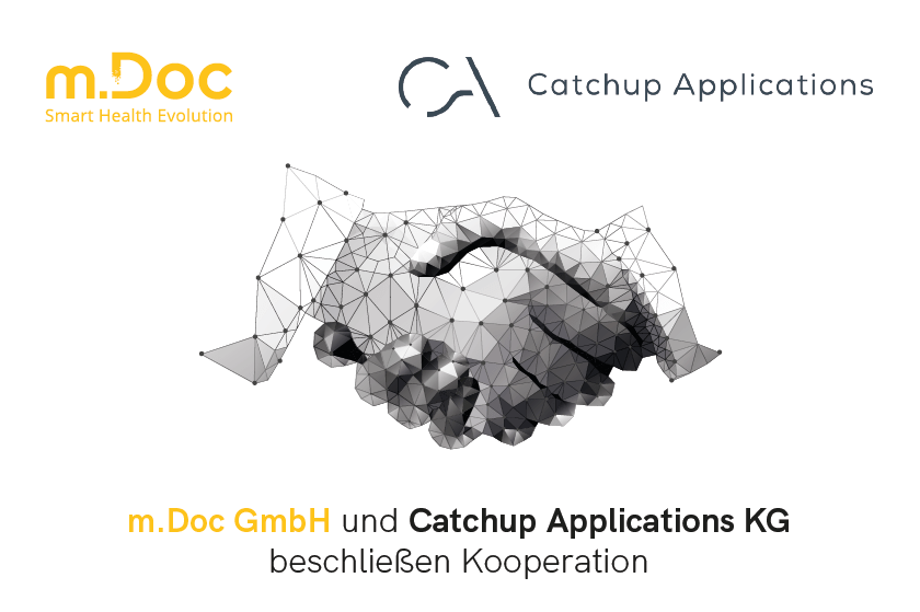 You are currently viewing m.Doc GmbH cooperates with Catchup Applications KG
